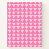 Hübsch Pink Fantasy Mermaid Notizblock (Rückseite)