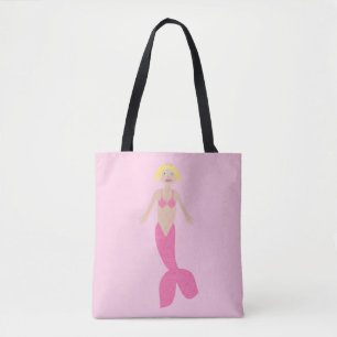 Hübsch Pink Fantasy Mermaid Tasche