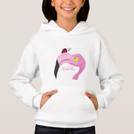 Hübsch Pink Flamingo Hoodie