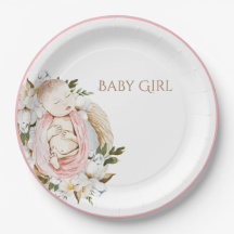 Hübsch Pink Floral Baby Girl Dusche