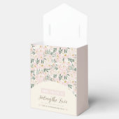 Hübsch Pink Floral Boho Kinderdusche Einladung Geschenkschachtel (Geöffnet)