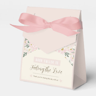 Hübsch Pink Floral Boho Kinderdusche Einladung Geschenkschachtel