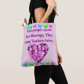 HÜBSCH PINK FLORAL LEHRER DESIGN TASCHE (Von Nahem)