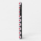 Hübsch Pink Gerbera Daisy Pattern Case-Mate iPhone Hülle (Hinten/Links)