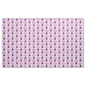 HÜBSCH PINK GIRL RUNNER PERSONALISIERT FABRIC STOFF (Yard (91,4 cm))
