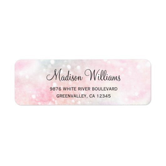 Hübsch Pink Glitzer Girly Glamour (Vorne)