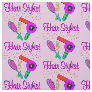 HÜBSCH PINK HAIR STYLIST STOFF