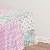 Hübsch Pink Hund Rose Imitate Patchwork Tablette Tischdecke (Beispiel)