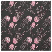 Hübsch Pink Jellyfish Stoff (Muster)