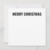 Hübsch Pink Lila Green Garden Blume Weihnachten Einladung (Rückseite)