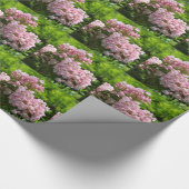 Hübsch Pink Mountain Laurel Blume Geschenkpapier (Ecke)