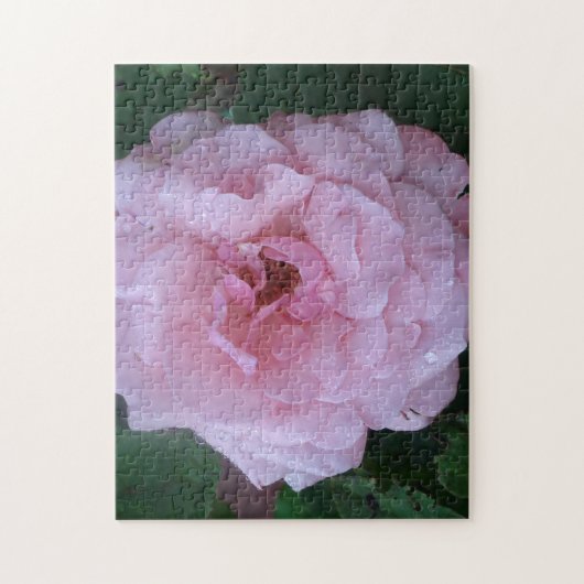Hübsch Pink Peonie mit Raindrops Puzzle (Vertikal)