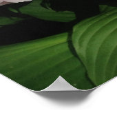 Hübsch Pink Peony Art Poster (Ecke)