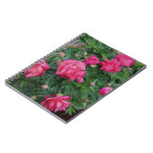 Hübsch Pink Peony Bush Notizblock (Linke Seite)