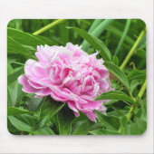 Hübsch Pink Peony Mousepad (Vorne)