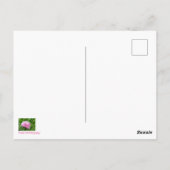 Hübsch Pink Peony Postkarte (Rückseite)