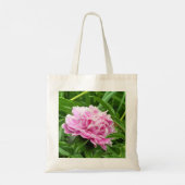 Hübsch Pink Peony Tragetasche (Rückseite)