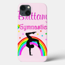 HÜBSCH PINK PERSONALISIERT GYMNAST IPAD MINI FALL