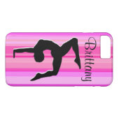 HÜBSCH PINK PERSONALISIERT GYMNASTICS IPHONE FALL Case-Mate iPhone HÜLLE (Rückseite (Horizontal))