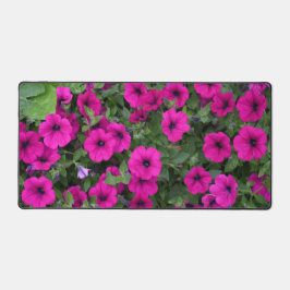 Hübsch Pink Petunias Floral Schreibtischunterlage