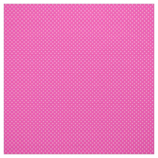 Hübsch Pink Polka Dots | Rosa Sammlung Stoff (Muster)