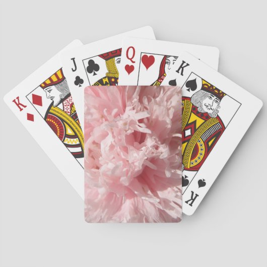 Hübsch Pink Poppe Spielkarten (Rückseite)