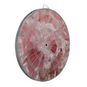 Hübsch Pink Poppy Dart Board Dartscheibe (Vorderseite Links)