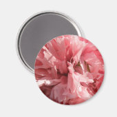 Hübsch Pink Poppy Magnet (Vorderseite/Rückseite)
