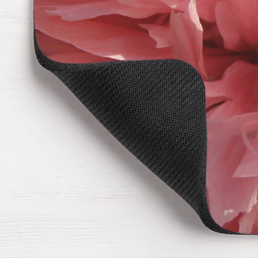 Hübsch Pink Poppy Mousepad (Ecke)