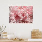 Hübsch Pink Poppy Print Poster (Küche)