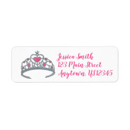 Hübsch Pink Princess Jewel Tiara Crown Royalty