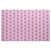 HÜBSCH PINK RAINBOW PERSONALISIERT DANCER FABRIC STOFF (Yard (91,4 cm))