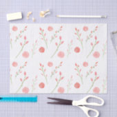Hübsch Pink Roses Seidenpapier (Handwerk)