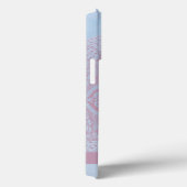 Hübsch Pink Sacro Lotus Blume Blossom Mandala Case-Mate iPhone Hülle (Rückseite / Rechts)