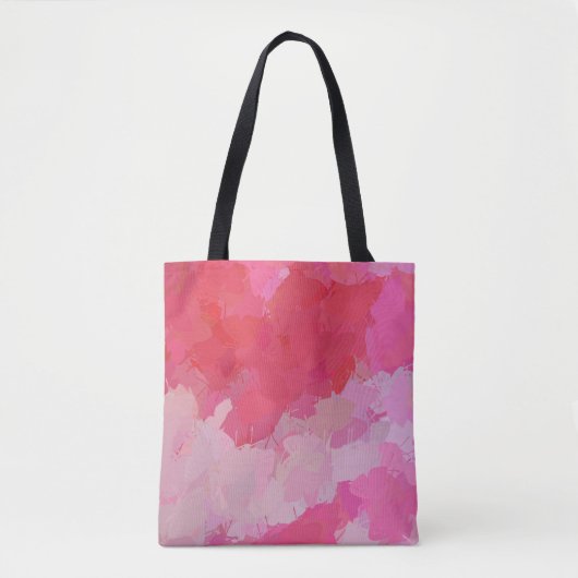 Hübsch Pink Schmetterlinge Tasche (Vorderseite)
