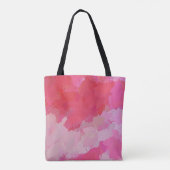 Hübsch Pink Schmetterlinge Tasche (Rückseite)