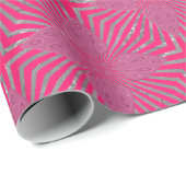 Hübsch Pink Schöne phantastische Kunst Geschenkpapier (Rolleneckpunkt)