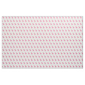 Hübsch Pink White Tropical Island Bird Flamingos Stoff (Fat Quarter (45,7 x 55,9 cm))
