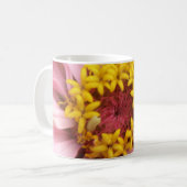 Hübsch Pink Zinnia Tasse (Vorderseite Links)