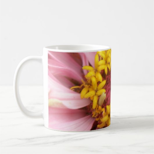 Hübsch Pink Zinnia Tasse (Links)