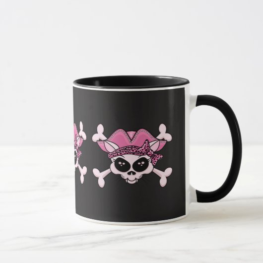 Hübsch Pirate Kitty Tasse (Rechts)