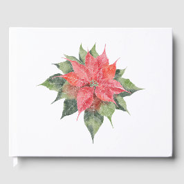 Hübsch Poinsettia Gästebuch