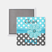 Hübsch Polka Dot Dishwasher Magnet (Vorderseite/Rückseite)