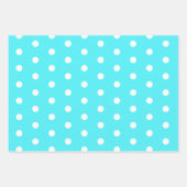 Hübsch Polka Dot Geschenkpapier Set (Vorderseite 2)