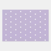 Hübsch Polka Dot Geschenkpapier Set (Vorderseite)