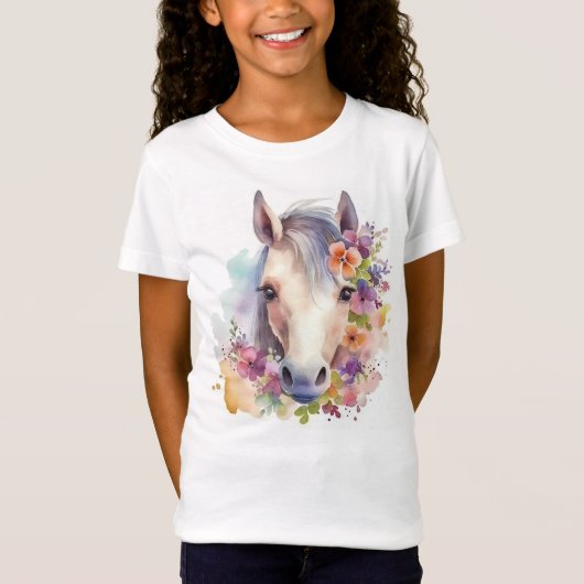 Hübsch Pony #1 T-Shirt (Vorderseite)