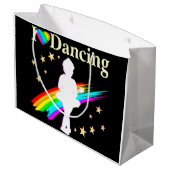 HÜBSCH PRIMA BALLERINA GROßE GESCHENKTÜTE (Rückseite Schrägansicht)