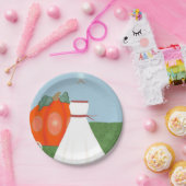 Hübsch Princess Brautparty Paper Teller (Party)