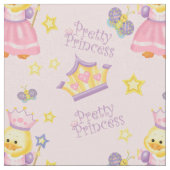 Hübsch Princess Duckling Stoff (Nahaufnahme)