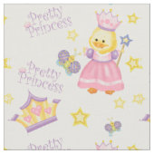 Hübsch Princess Duckling Stoff (Nahaufnahme)